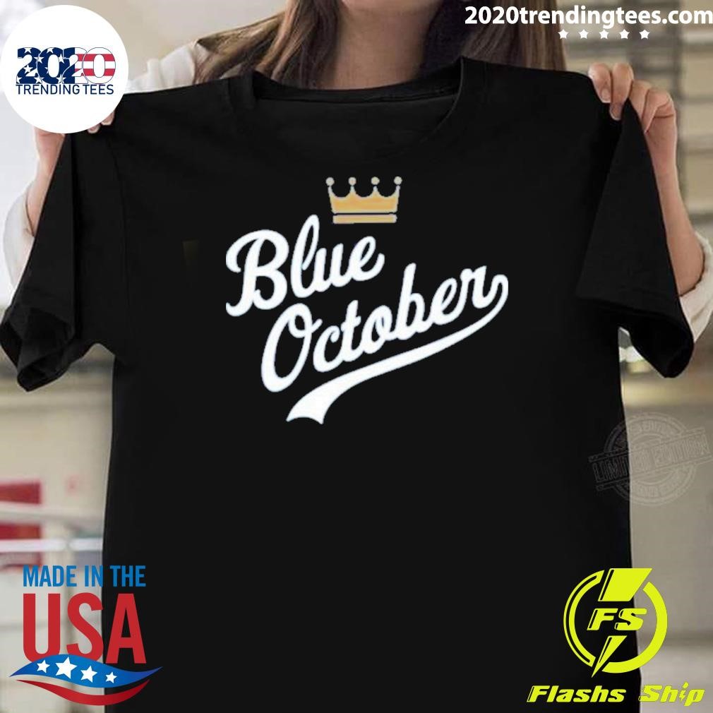 Original Kansas City Royals Blue October 2024 T-shirt