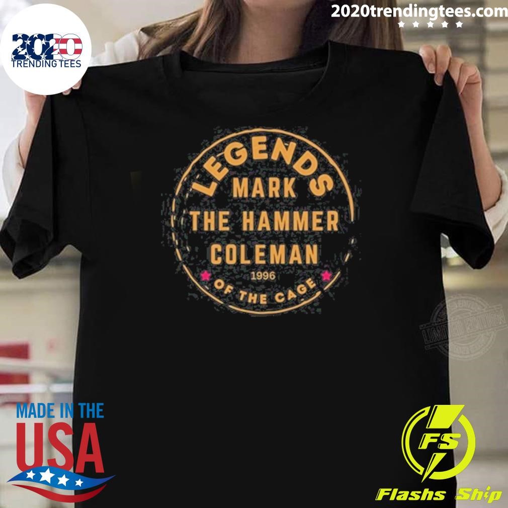 Original Mark Coleman's Legends Of The Cage T-shirt