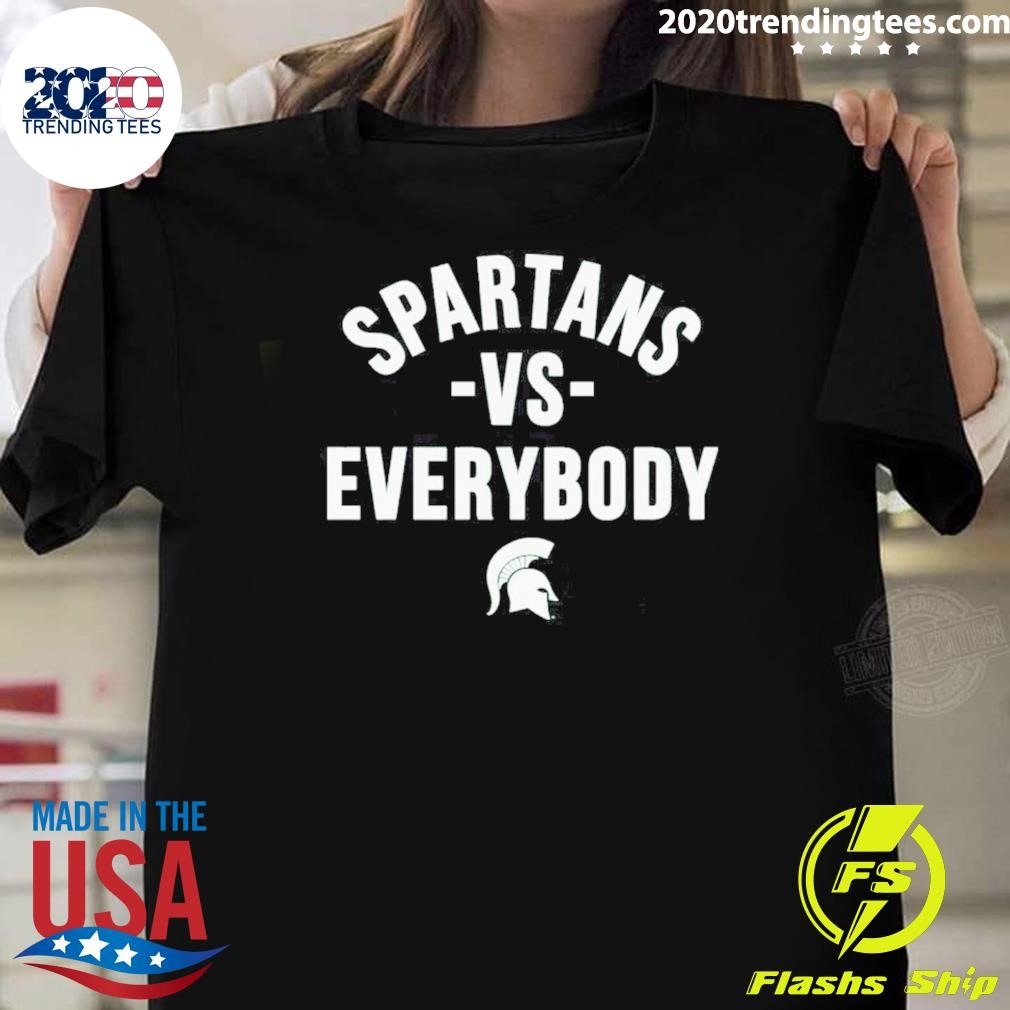 Original Michigan State University Vs Everybody Logo 2024 T-shirt