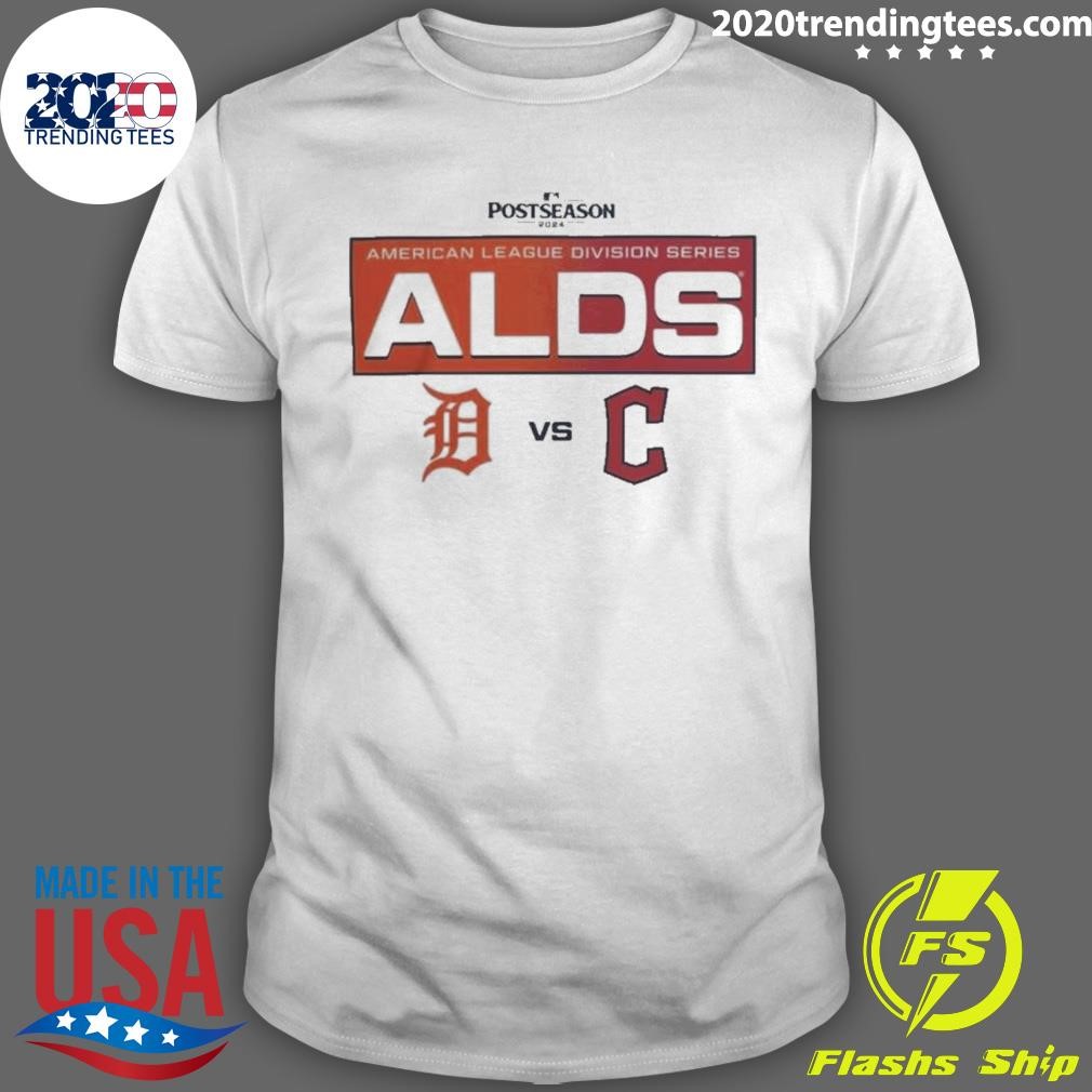 Original Mlb Postseason 2024 Cleveland Guardians Vs Detroit Tigers Division Series Gameday 2024 T-shirt