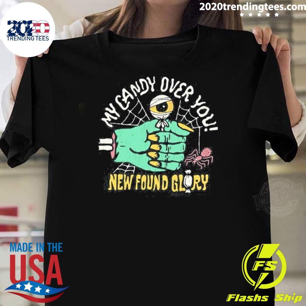 Original My Candy Over You New Found Glory T-shirt