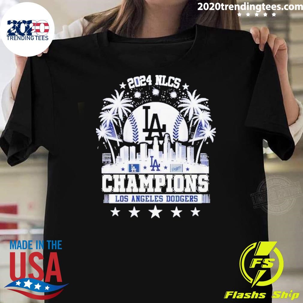 Original Nlcs 2024 Champions For Los Angeles Dodgers 2024 T-shirt