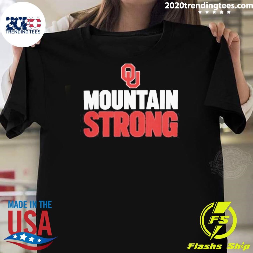 Original Oklahoma Sooners Mountain Strong 2024 T-shirt