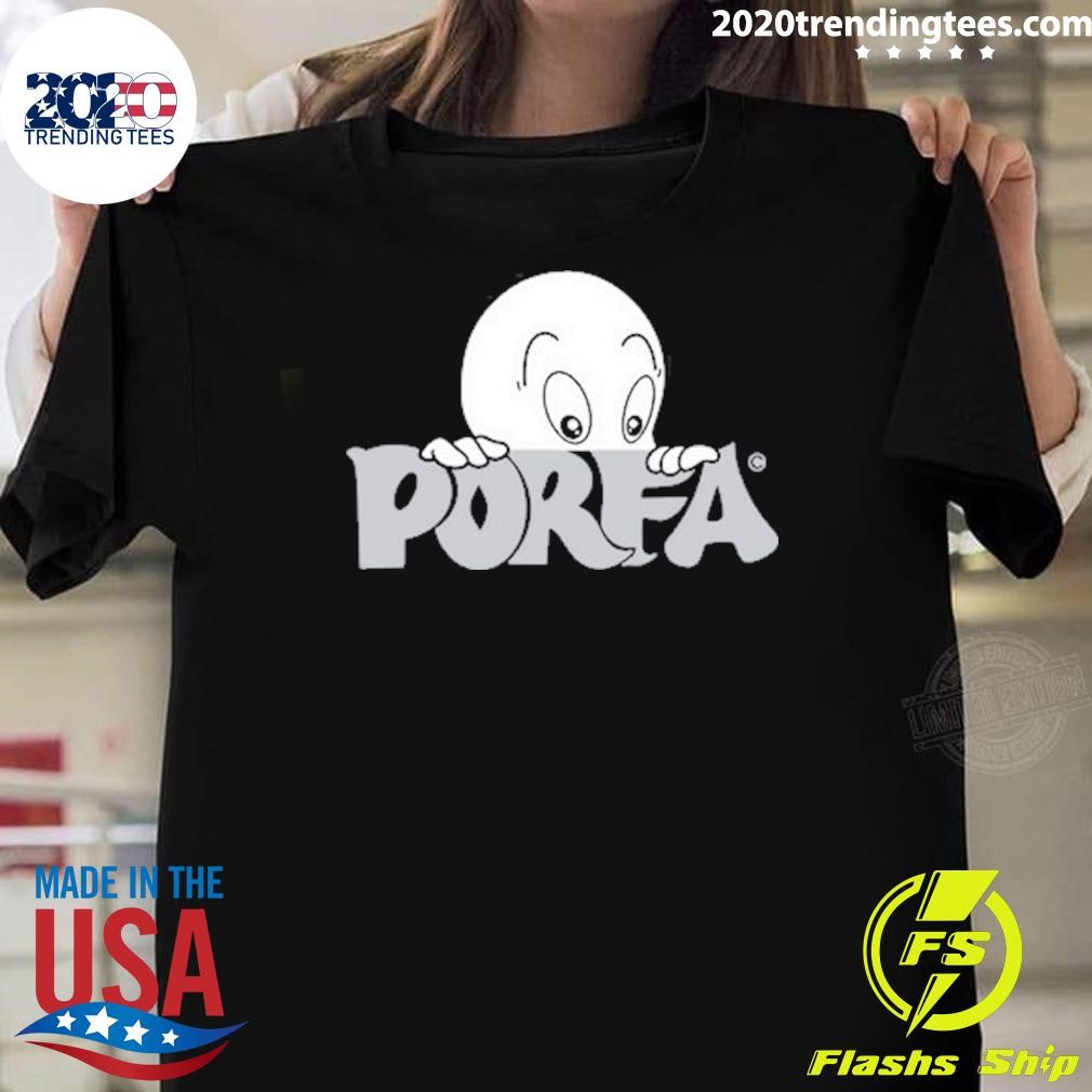 Original Por Favor The Fall 2024 Porfa Casper T-shirt