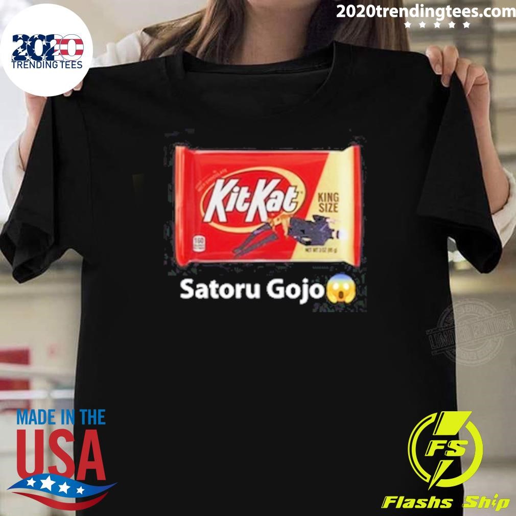 Original Satoru Gojo Kit Kat King Size T-shirt