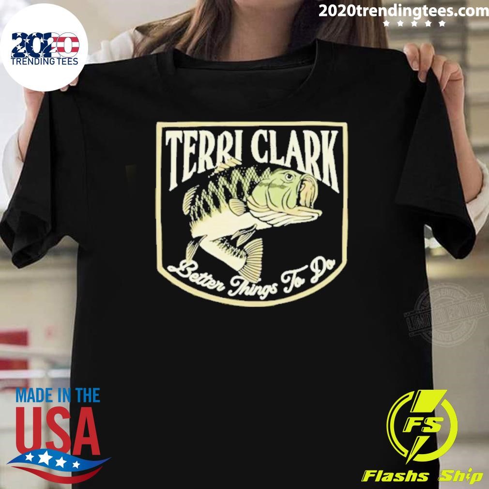 Original Terri Clark Better Things To Do 2024 T-shirt