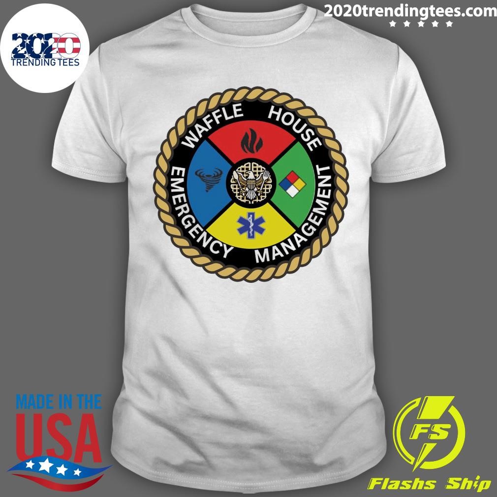 Original Waffle House Emergency Management T-shirt