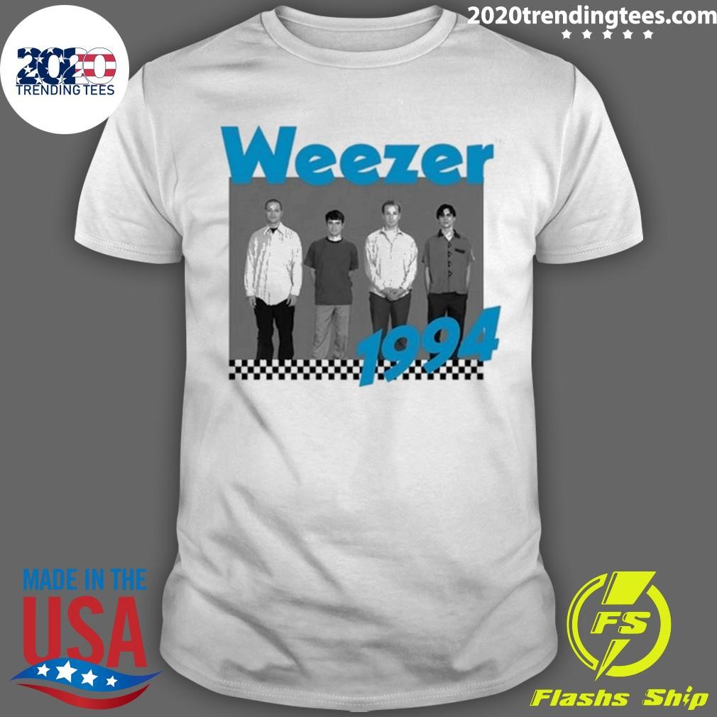 Original Weezer 1994 Tracklist T-shirt