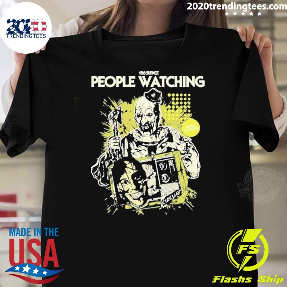 Premium 156 Silence People Watching 2024 T-shirt