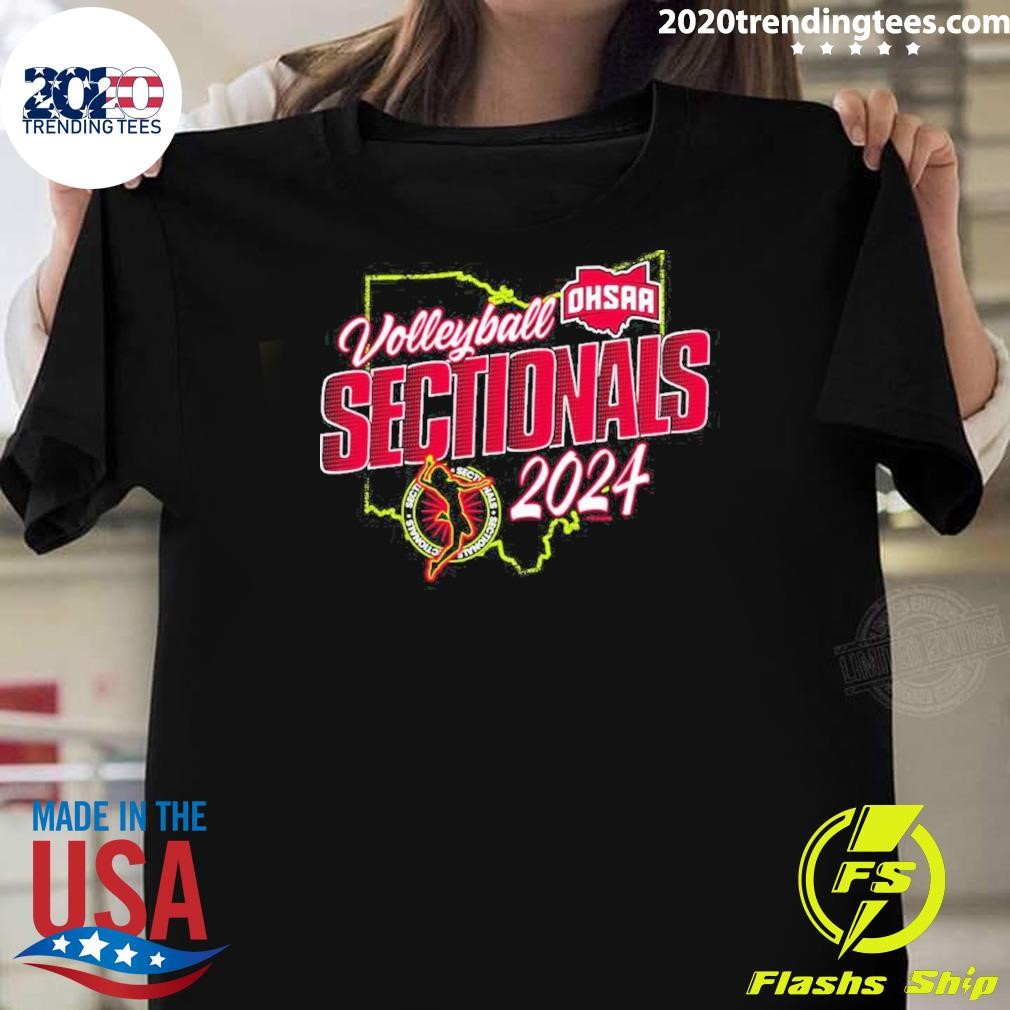 Premium 2024 Ohsaa Volleyball Sectionals T-shirt