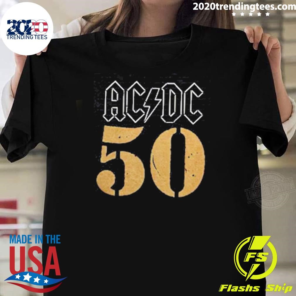 Premium Acdc Band 50th Anniversary 2024 T-shirt