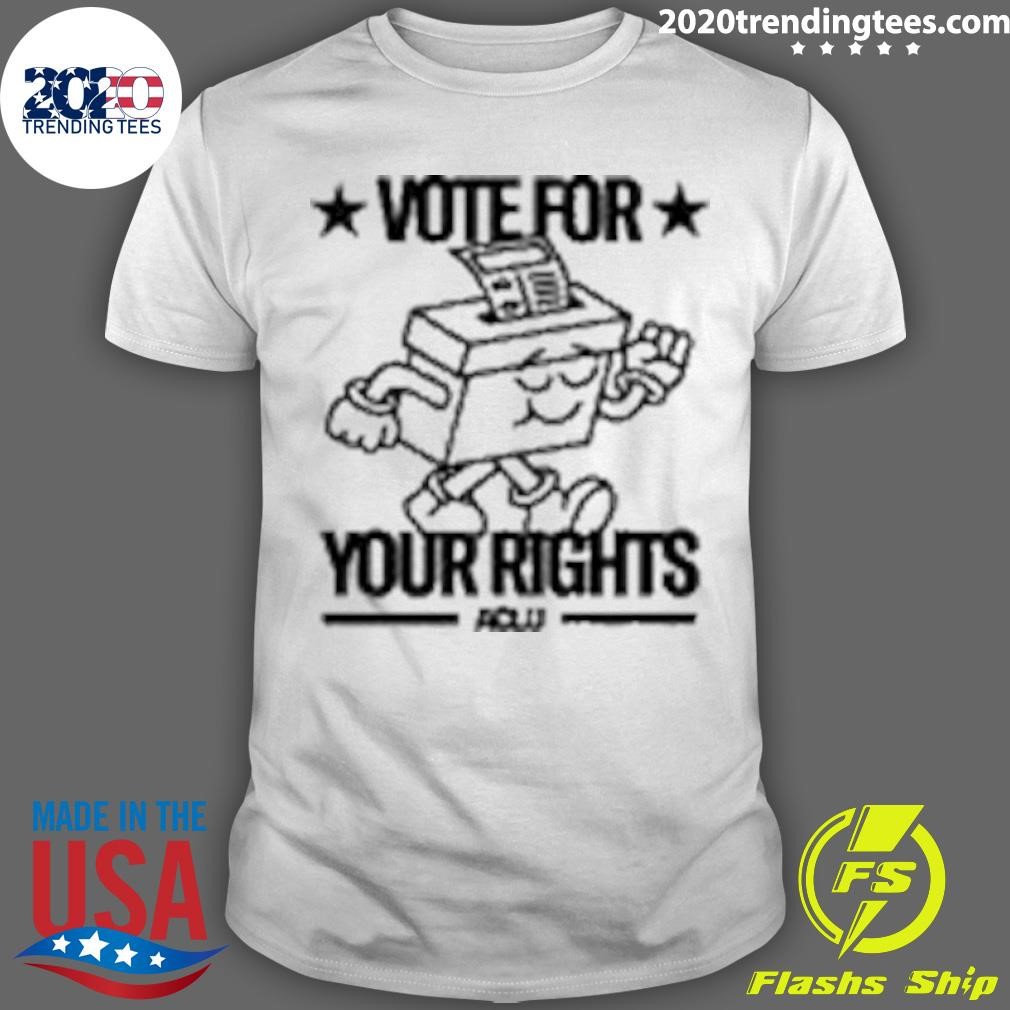 Premium Aclu Vote For Your Rights Aclu 2024 T-Shirt