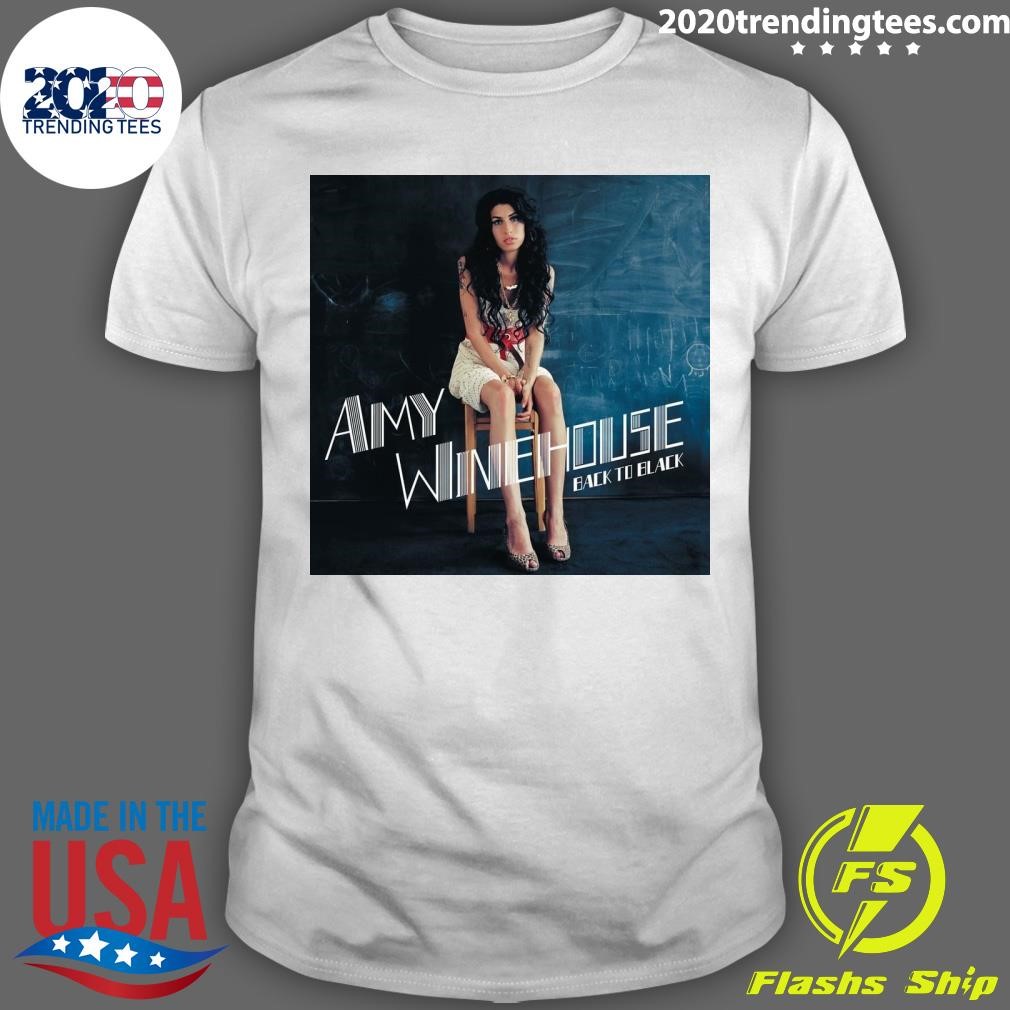 Premium Amy Winehouse released Back To Black T-shirt