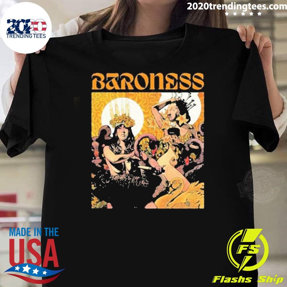 Premium Baroness Yellow 2024 T-shirt