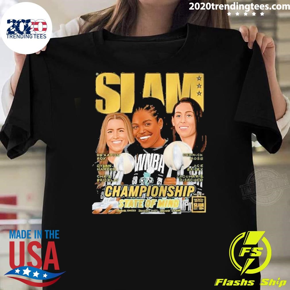 Premium Breanna Stewart, Jonquel Jones And Sabrina Ionescu The New York Liberty Are Wnba Champions T-shirt