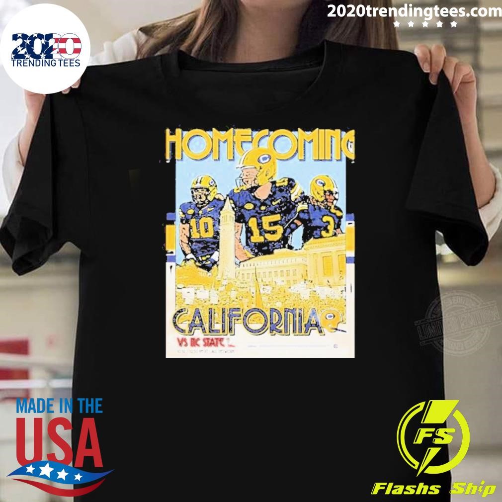 Premium California Golden Bears Homecoming Game Victory T-shirt