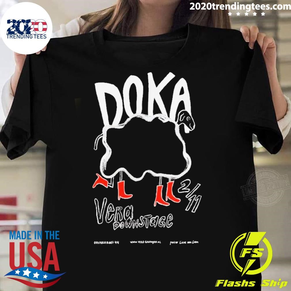 Premium Doka Nov 2 2024 Vera Oosterstraat 44 In Groningen Netherlands Poster T-shirt