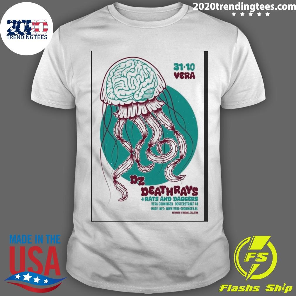 Premium Dz Deathrays October 31 2024 At Vera In Groningen Netherlands T-shirt