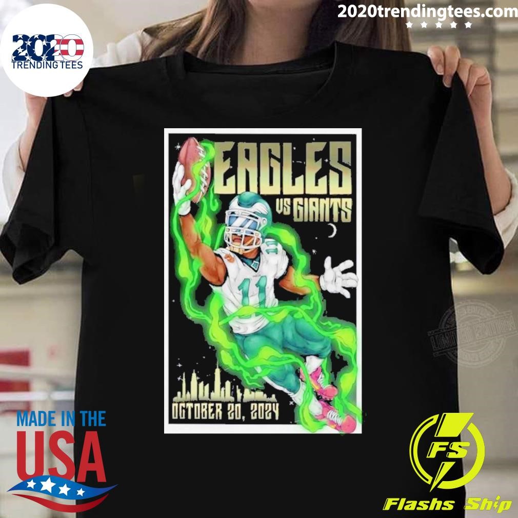 Premium Eagles Vs Giants Metlife Stadium In East Rutherford, Nj Oct 20 2024 T-shirt