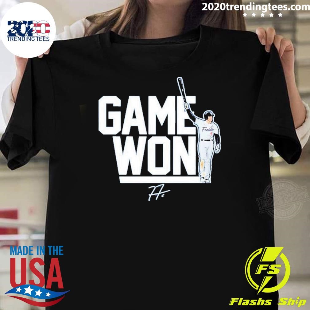 Premium Freddie Freeman Game Won 2024 T-shirt