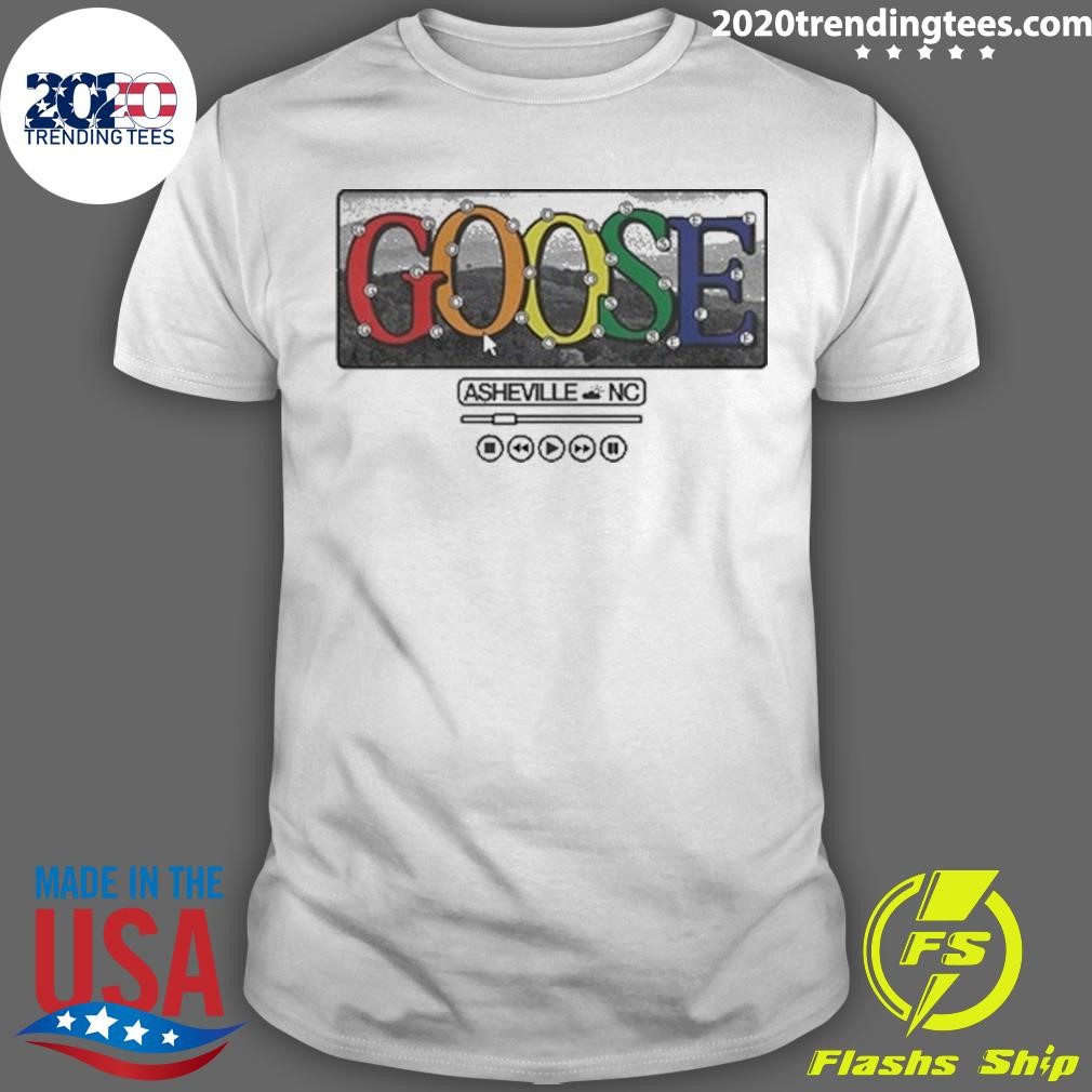 Premium Goose Asheville Benefit 2024 T-shirt