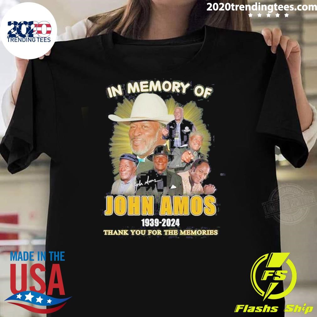 Premium John Amos In Memory Of The Legend 1939 2024 Thank You T-shirt