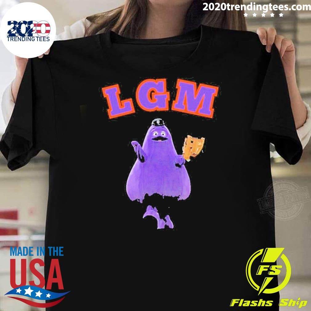 Premium Let’s Go Mets Grimace Lgm New York Mets 2024 T-Shirt