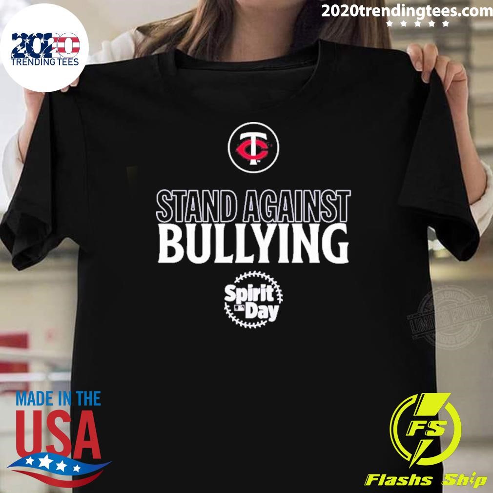 Premium Minnesota Twins Stand Against Bullying Baseball Spirit Day Personalized 2204 T-shirt