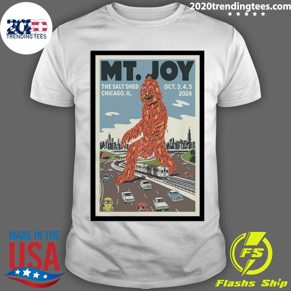 Premium Mt. Joy Band In The Salt Shed, Chicago IL On Oct 3-5 2024 Concert T-shirt