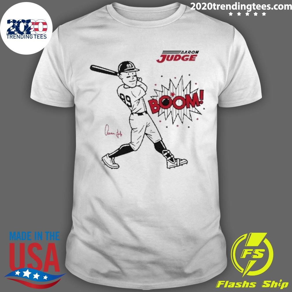 Premium New York Yankees Aaron Judge Brings The Boom Signature 2024 T-shirt