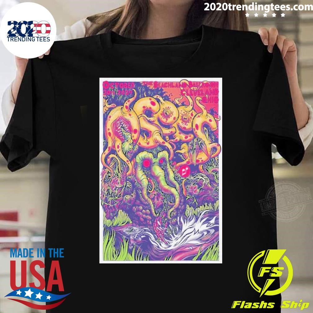 Premium Osees Tour In Cleveland Oh On Oct 20 2024 Poster T-shirt