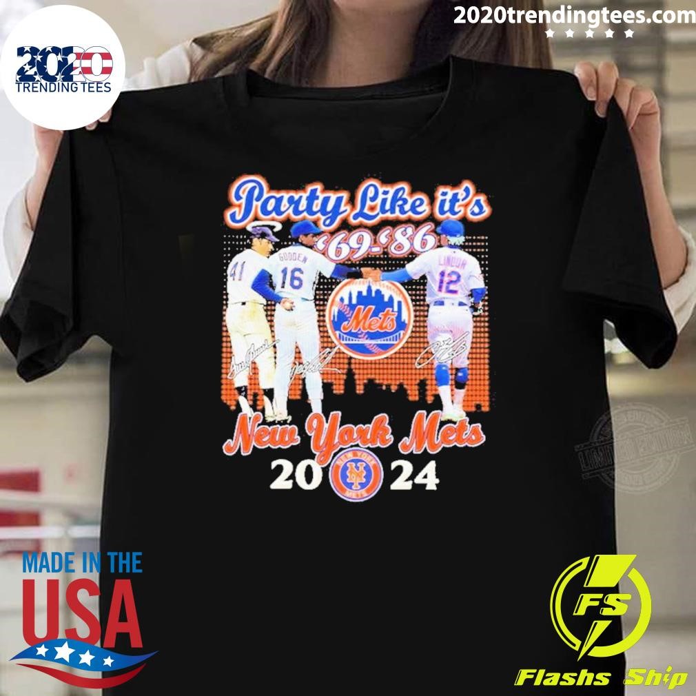 Premium Party Like It’s ’69 – ’86 Mets 2024 T-shirt