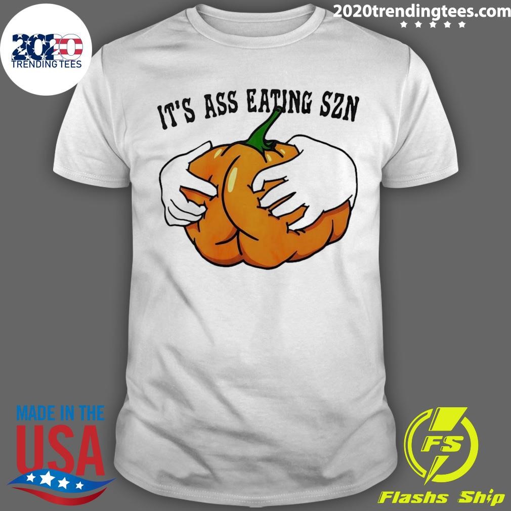 Premium Pumpkin It’s Ass Eating SZN Halloween 2024 T-Shirt