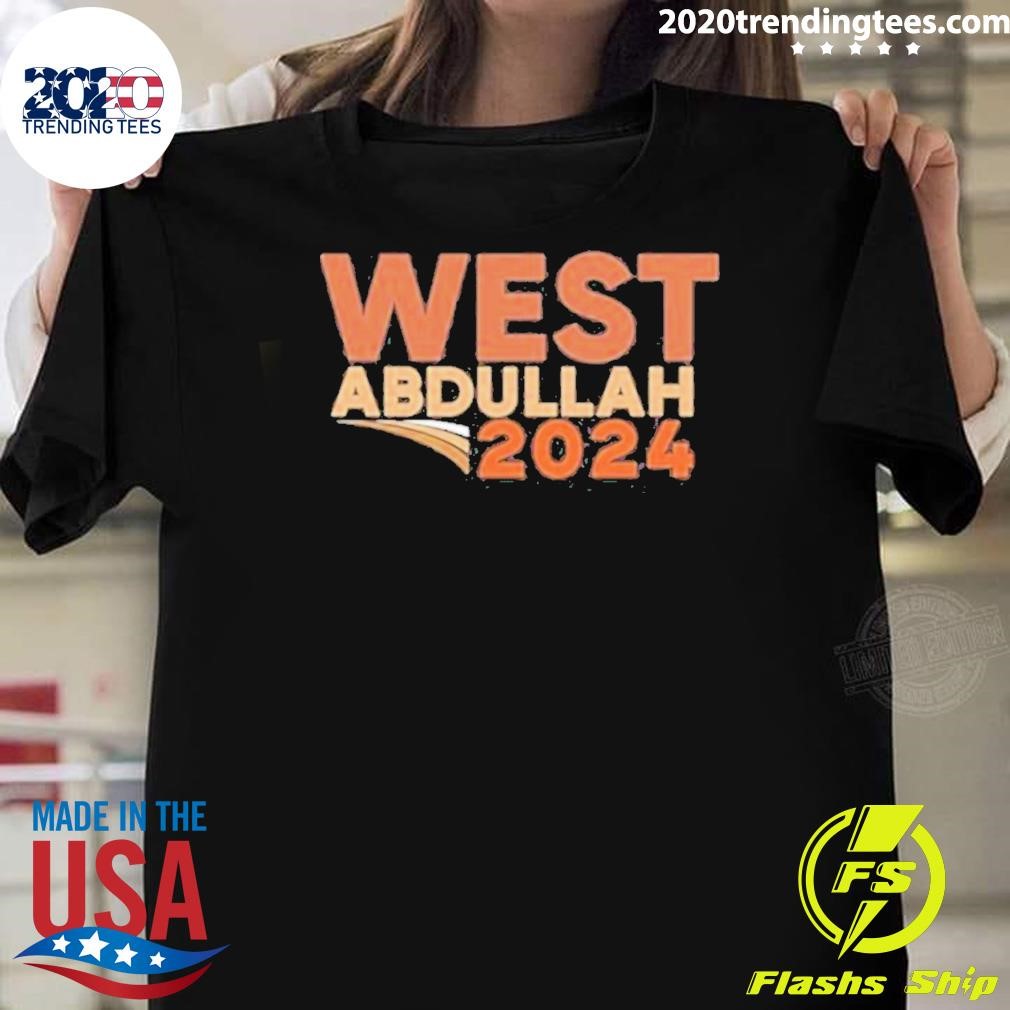 Premium Retro West Abdullah 2024 T-shirt