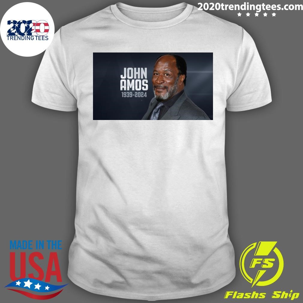 Premium Rip John Amos 1939-2024 T-shirt