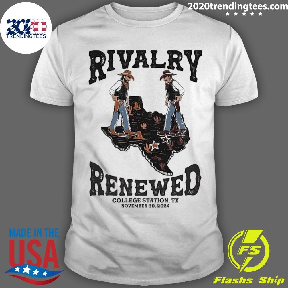 Premium Rivalry Renewed College Station Tx November 30 2024 T-shirt