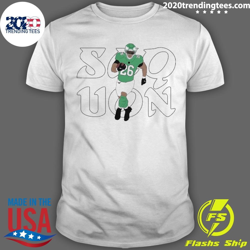 Premium Saquon Barkley Philadelphia Eagles Saq-uon 2024 T-shirt