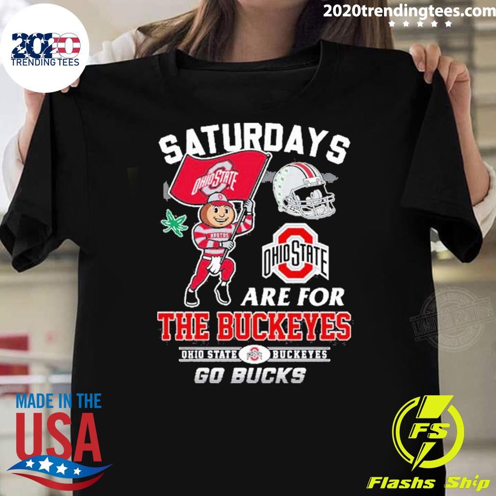 Premium Saturdays Are For The Buckeyes Ohio State Buckeyes Go Bucks T-shirt