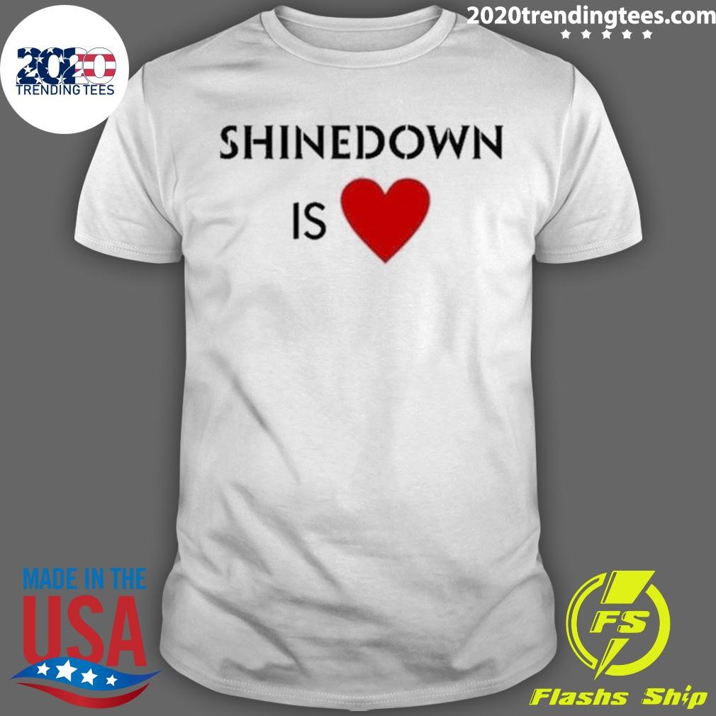 Premium Shinedown Is Heart 2024 T-shirt