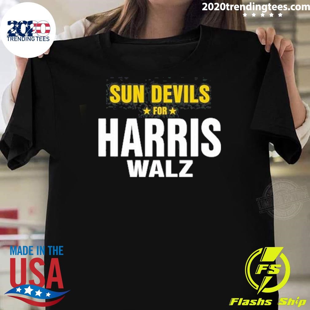 Premium Sun Devils For Harris Walz T-shirt