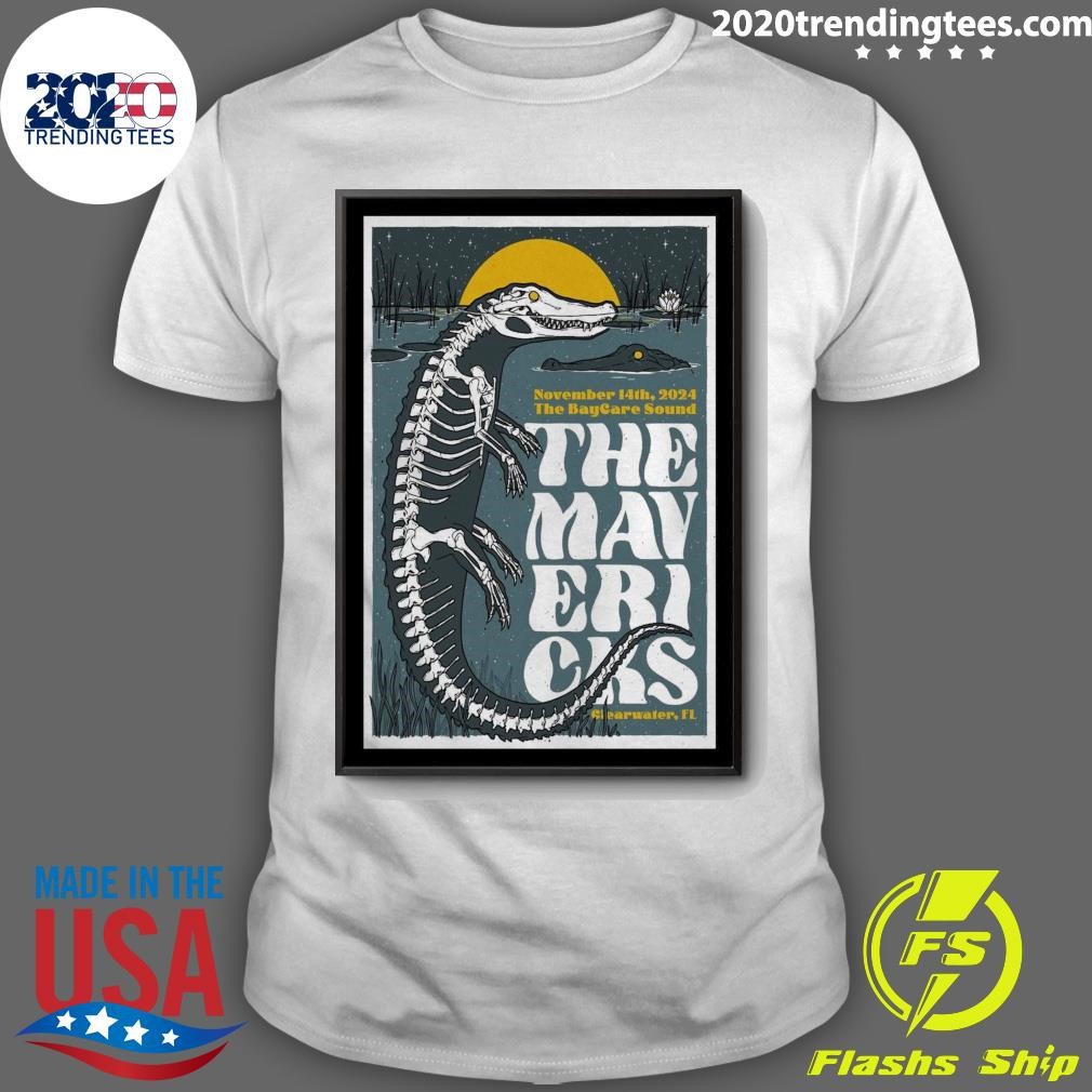 Premium The Mavericks Nov 14 2024 The BayCare Sound in Clearwater FL Tour T-shirt