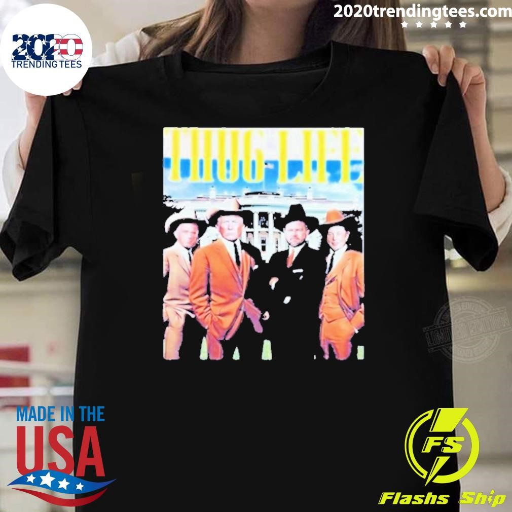 Premium Thug Life Trump Friends 2024 T-Shirt