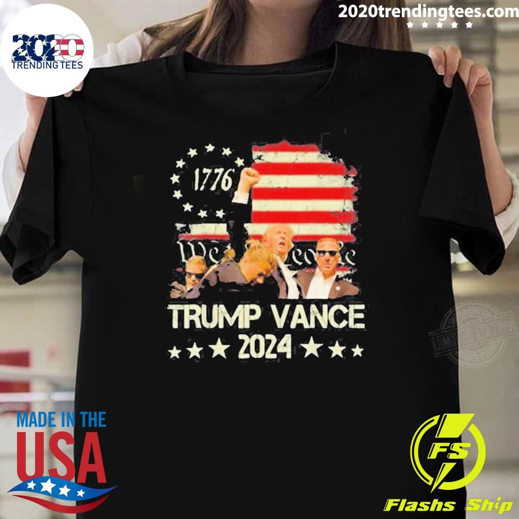 Premium Trump Vance 2024 President Trump Supporter Re-Election T-shirt