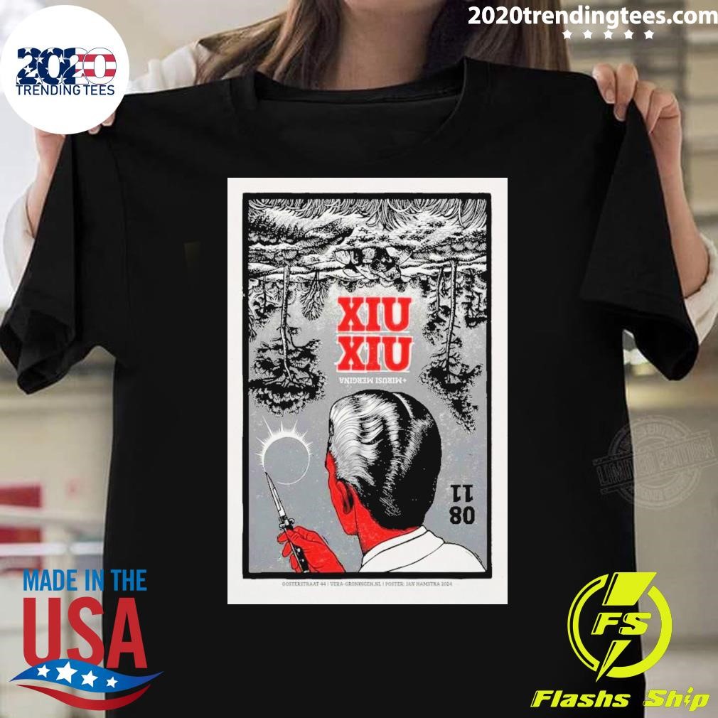 Premium Xiu Xiu Nov 8 2024 Vera Groningen Poster T-shirt