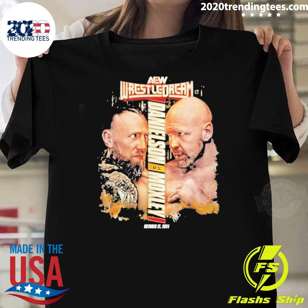 Top Aew Wrestledream 2024 Matchup Bryan Danielson Vs Jon Moxley T-shirt