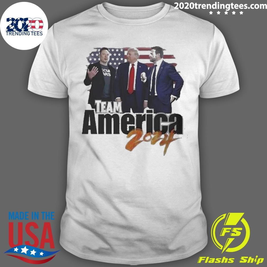 Top America 2024 Musk Trump Vance 2024 T-shirt