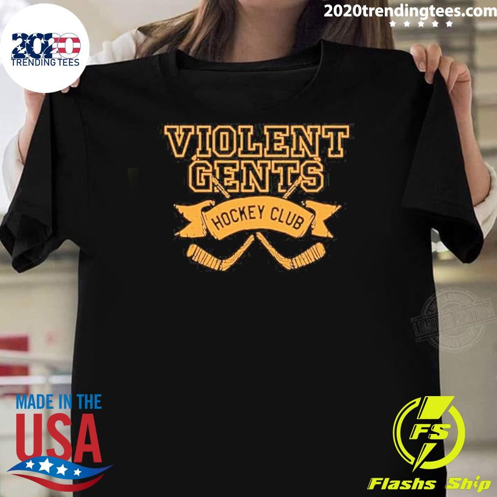 Top Bringin It Down Violent Gents Hockey Club 2024 T-shirt