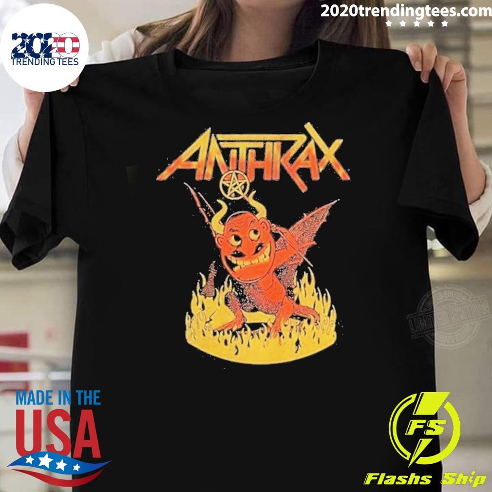 Top Coal Demon Anthrax 2024 T-shirt