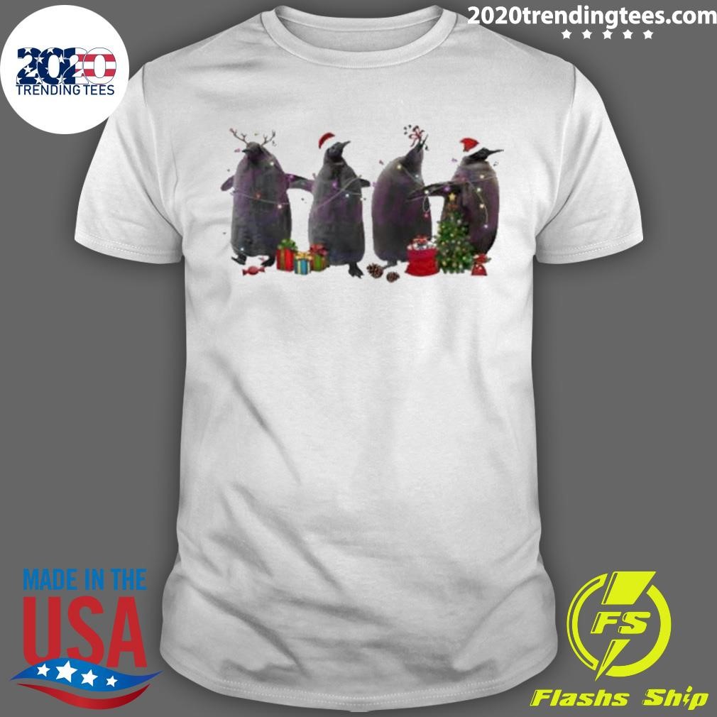 Top Cute Pesto Christmas The Penguin Christmas 2024 Light T-shirt