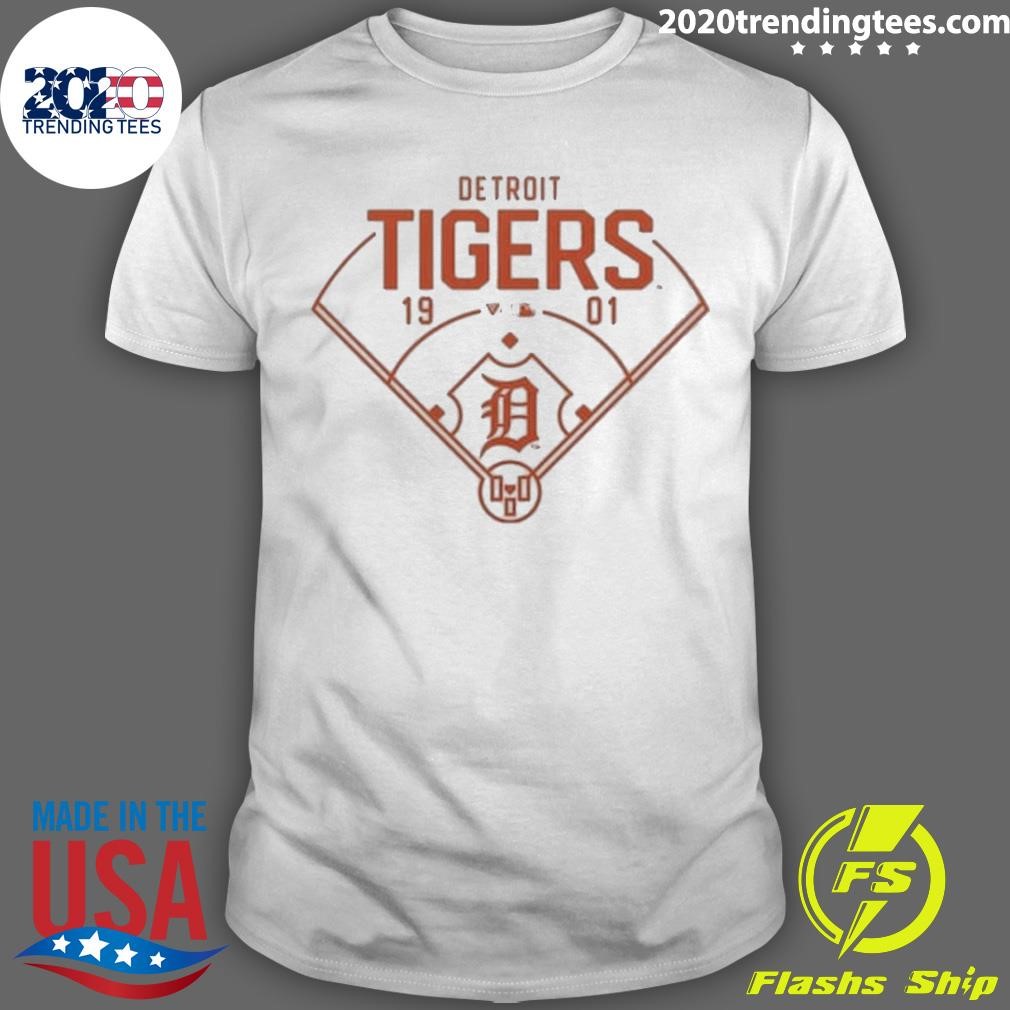 Top Detroit Tigers Influx logo 2024 T-shirt